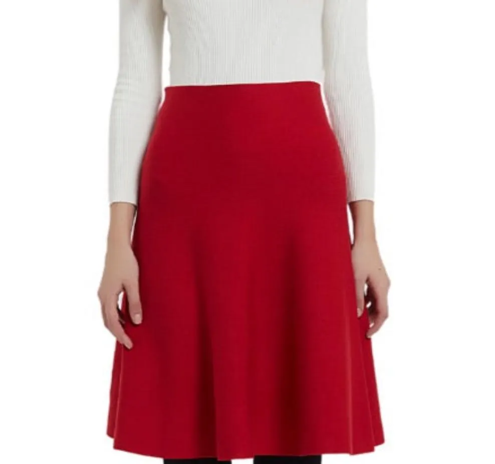 Simple Layer Fit Choice AMAZING  MM SKIRT - YEAR ROUND RED