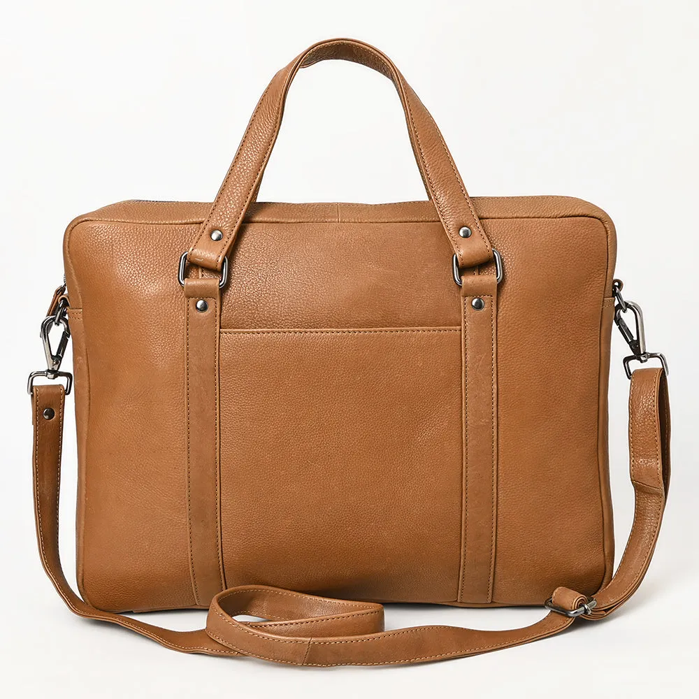 American Darling Briefcase Genuine Leather Women Bag Western Handbag Purse