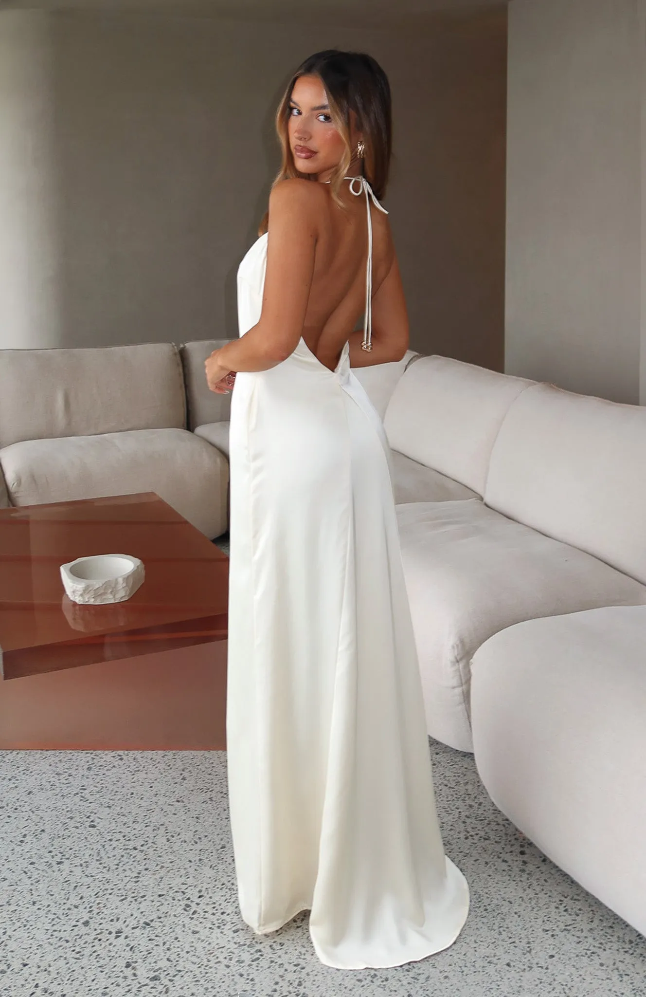 Amore Maxi Dress Lemon Anti Pilling