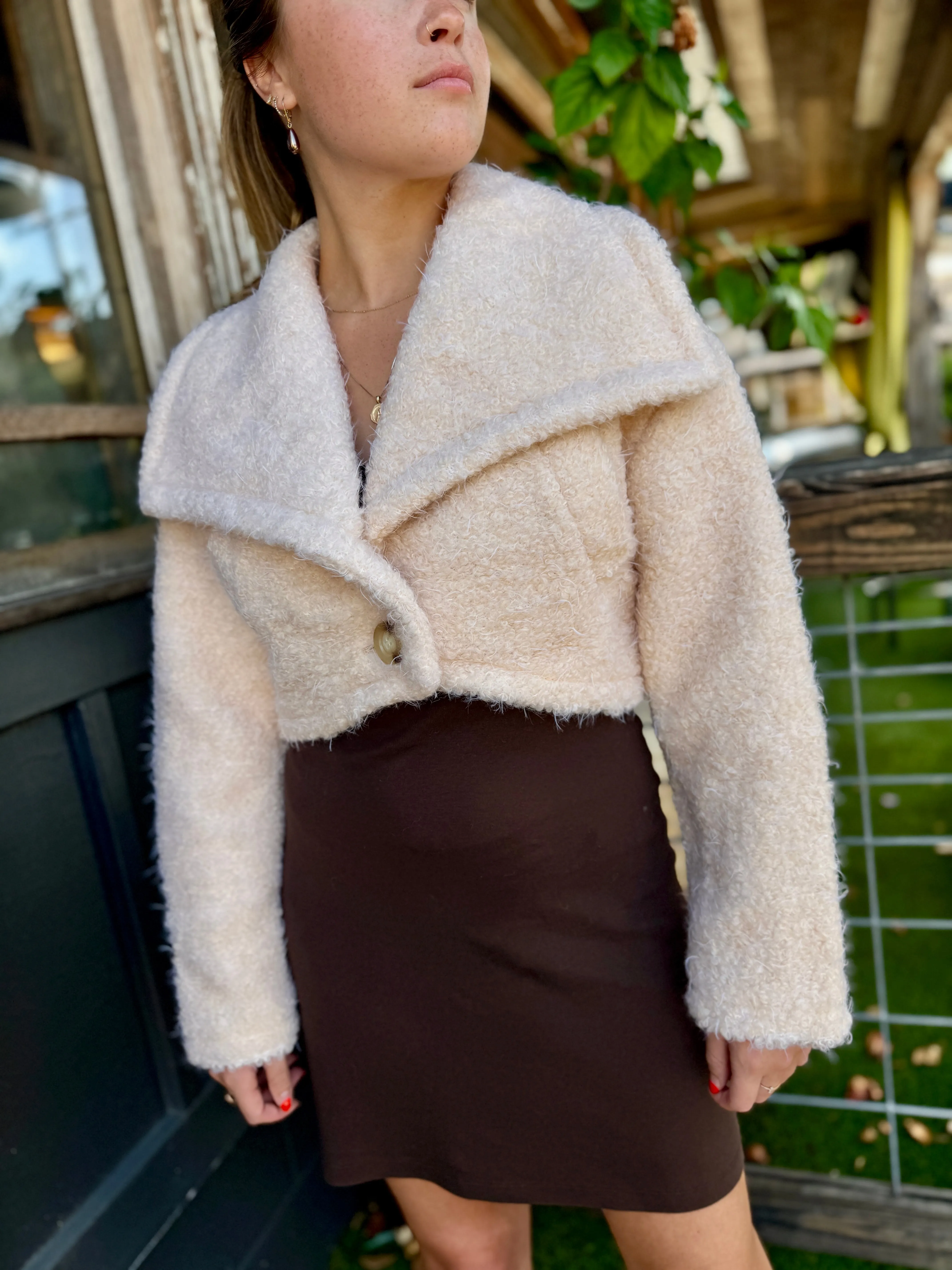 Louise Cropped Jacket Heal