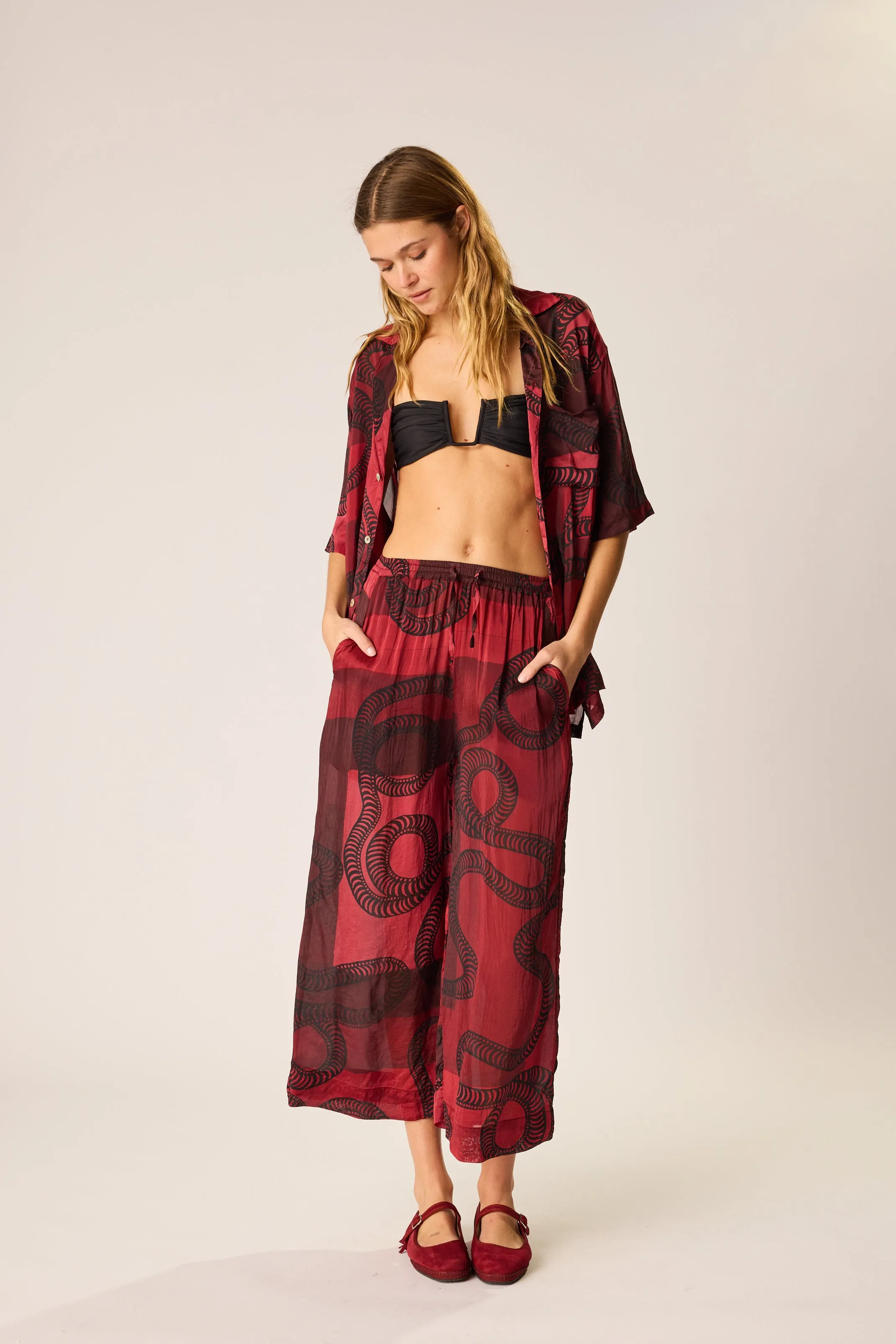 LAUREN PANT Durable Stitching Clean Lines