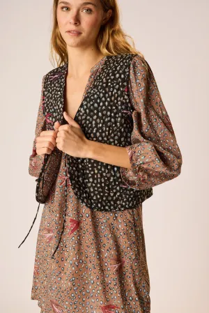 FELICITY VEST Tear Resistant Panels Striped