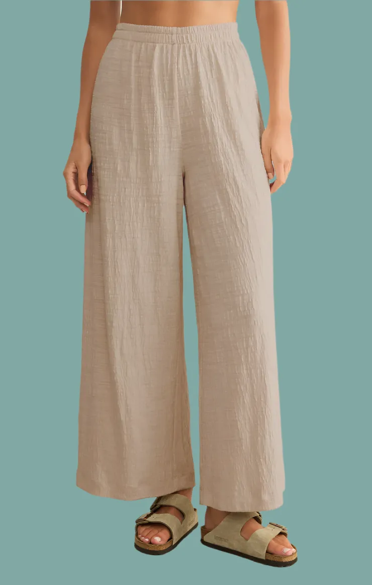 Reinforced Seams Belt loops Scout Textured Slub Pant