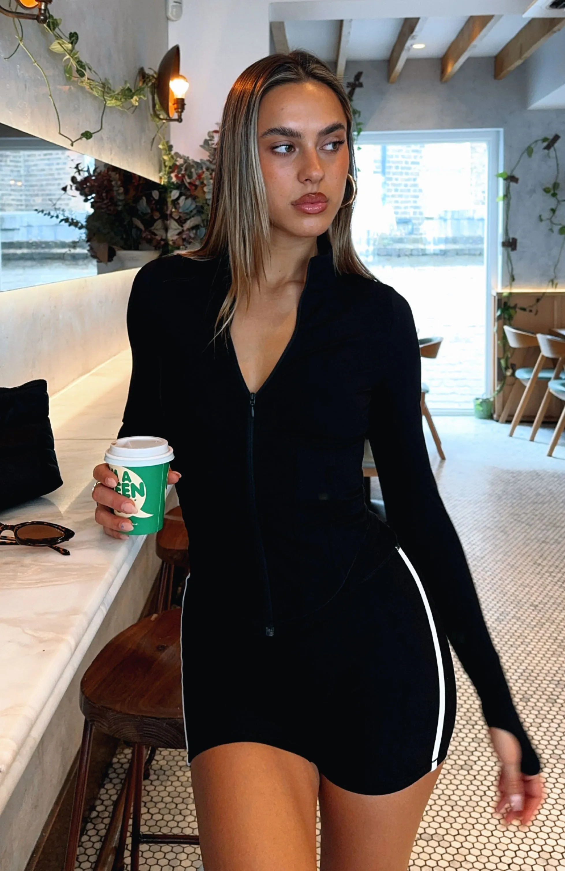 RecycledPolyester Kickoff Jacket Black