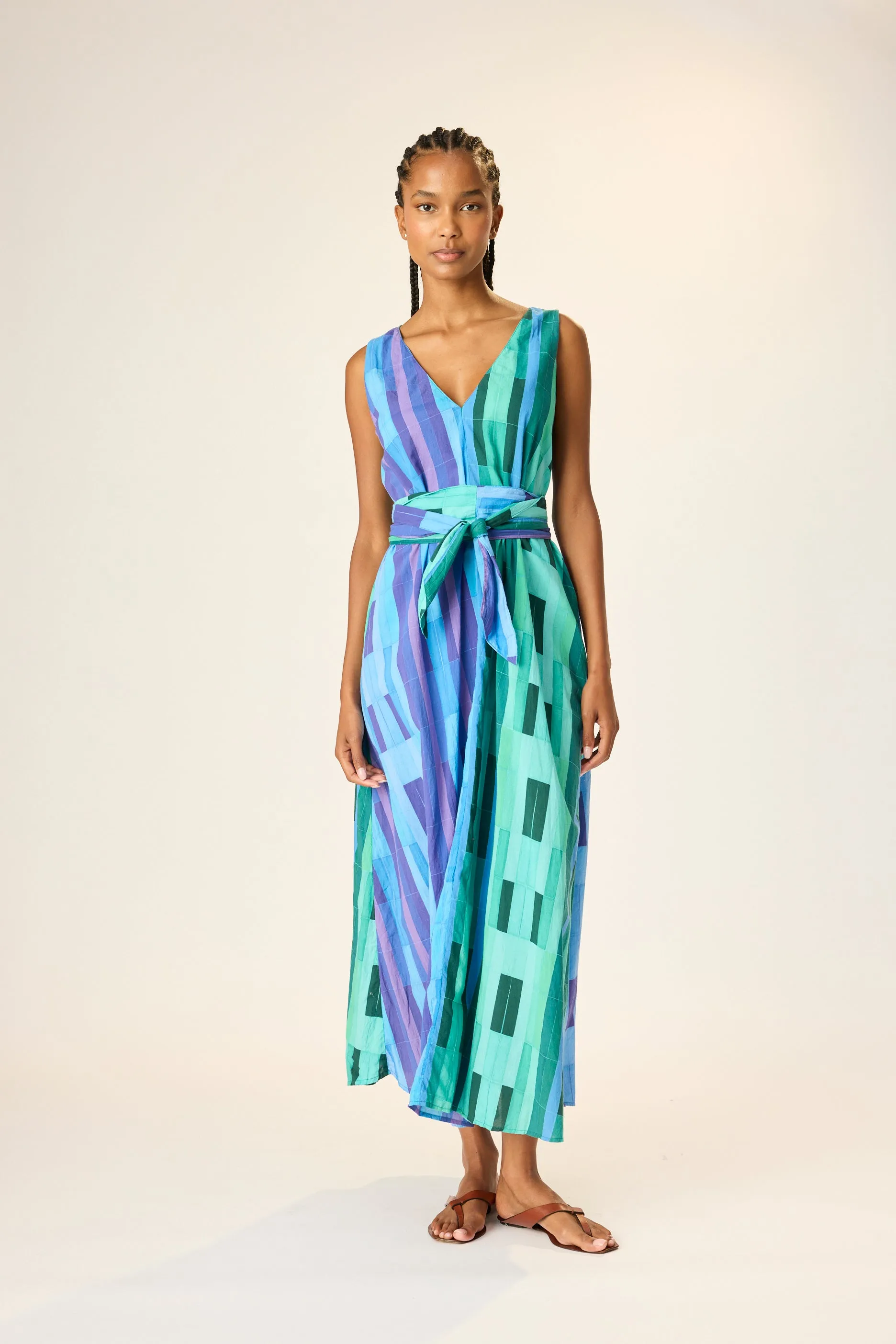 Comfortable Fabric TOVA MAXI WITH SASH