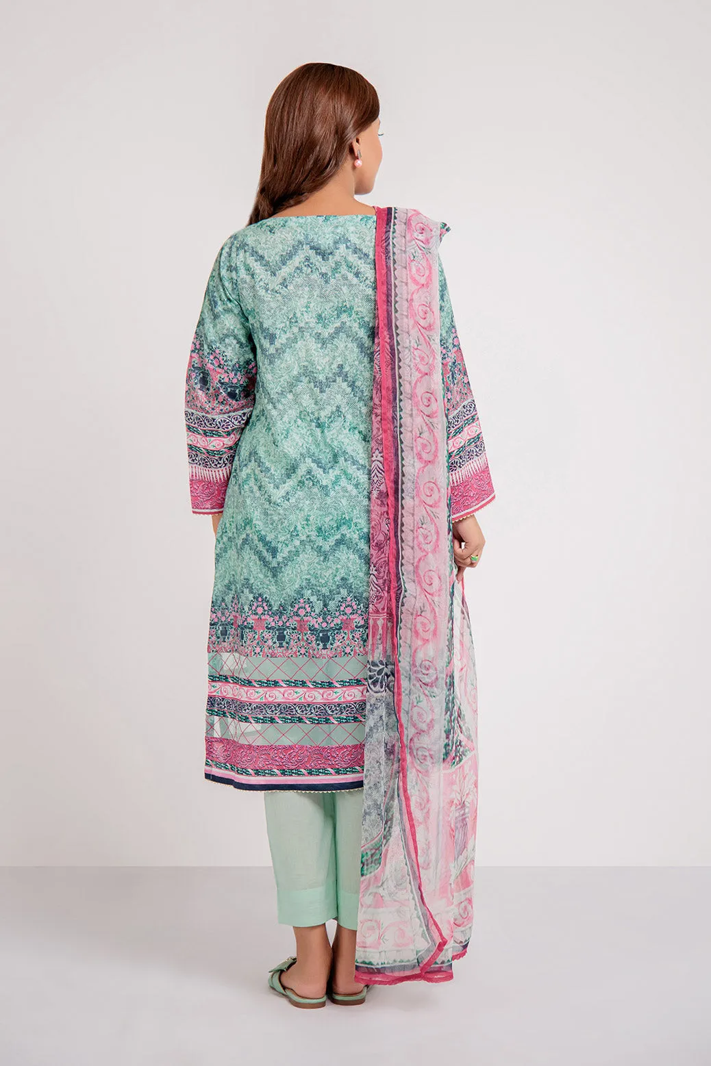 AQUA FLORA -  3 PC (ASO233P03)