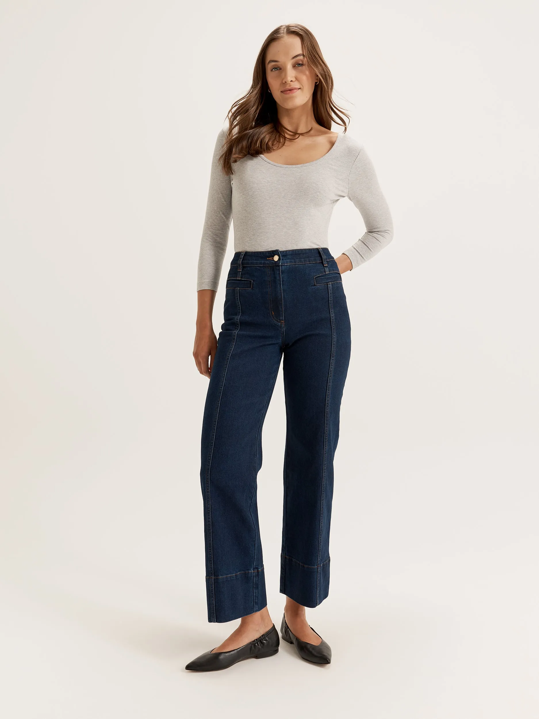 HeavyweightThermal Fashion Blouse Arabesque Top