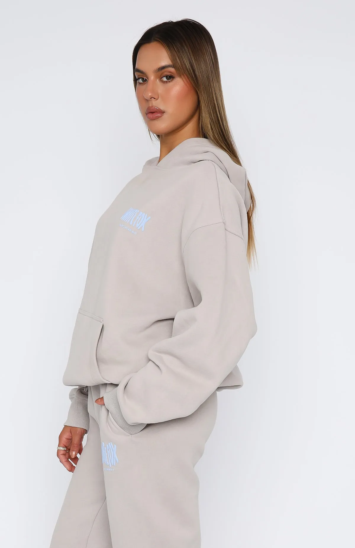 Archive 6.0 Oversized Hoodie Dove Stylish Staple Sleek Wear