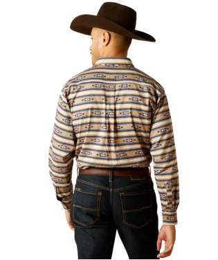 Ariat Men's Trace Classic Fit Shirt - Khaki - 10052616