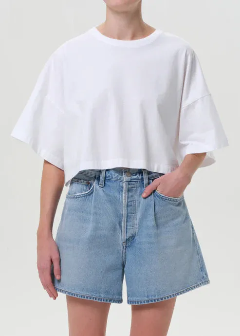Zero Waste Production Arli Oversized Cropped Tee