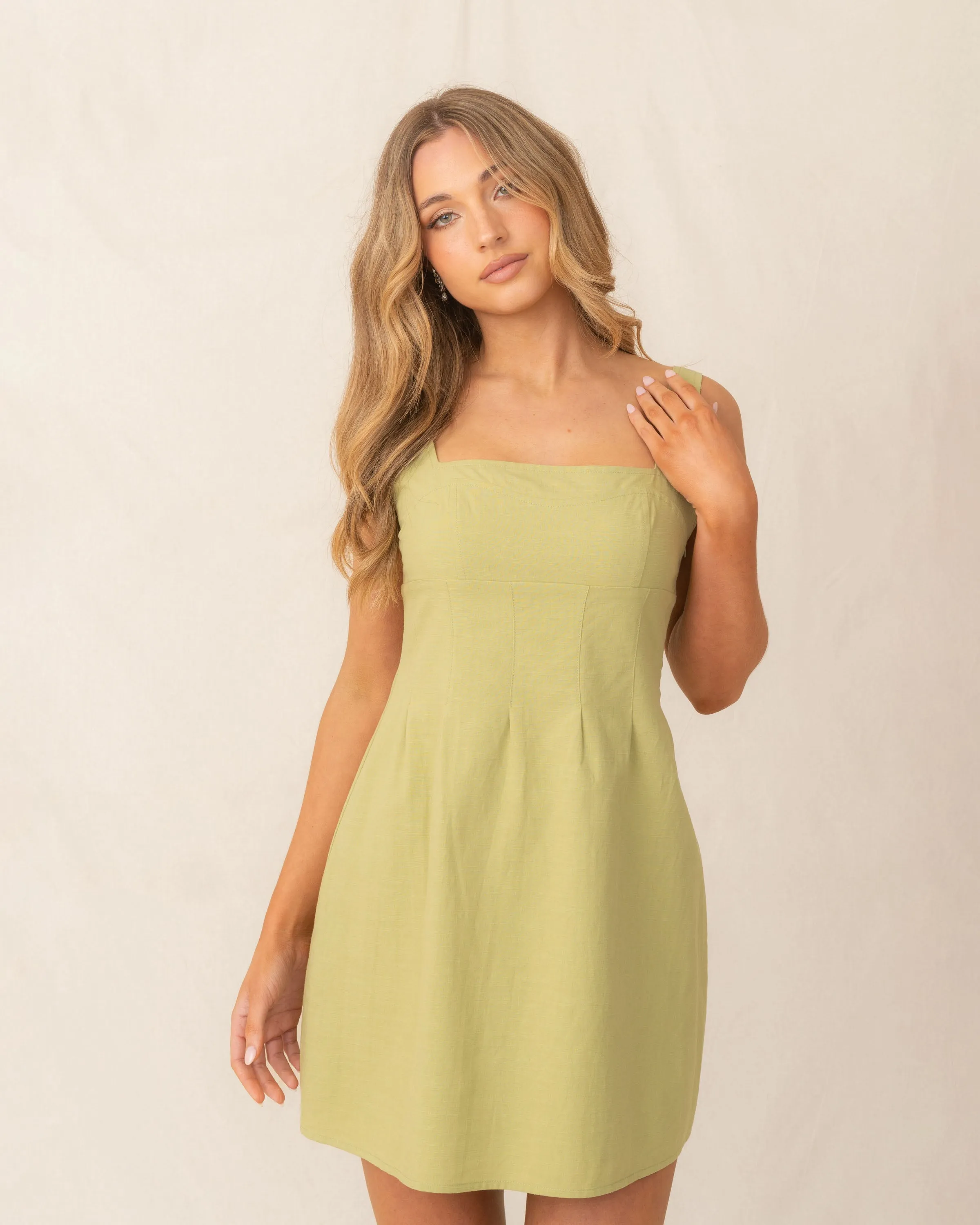 Ashleigh Dress-Green
