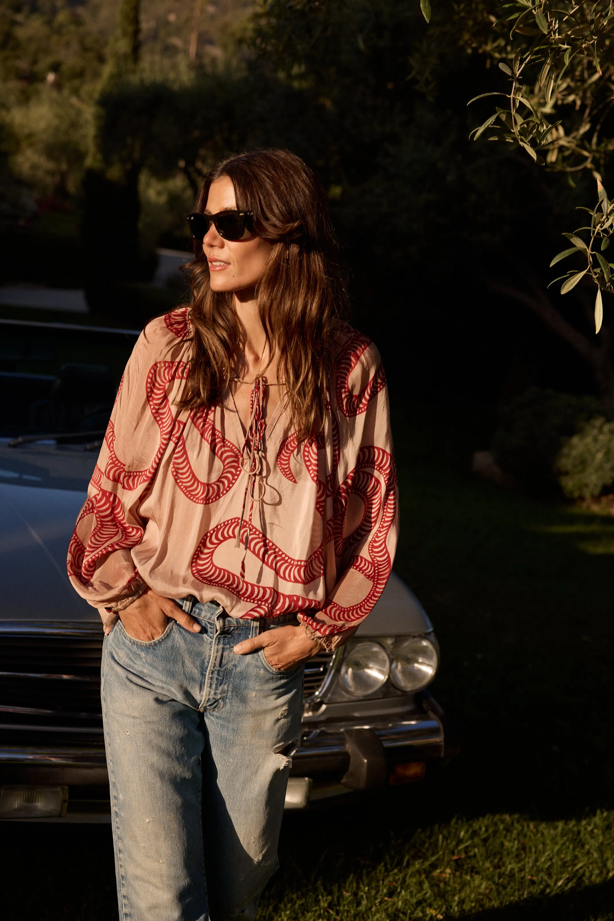 DurableDoubleLayeredHem Cozy Wear ASHLEY TOP