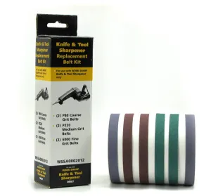 Assorted Grit Replacement Belt Kit