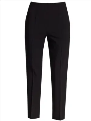 Audrey Navy Wool Trousers