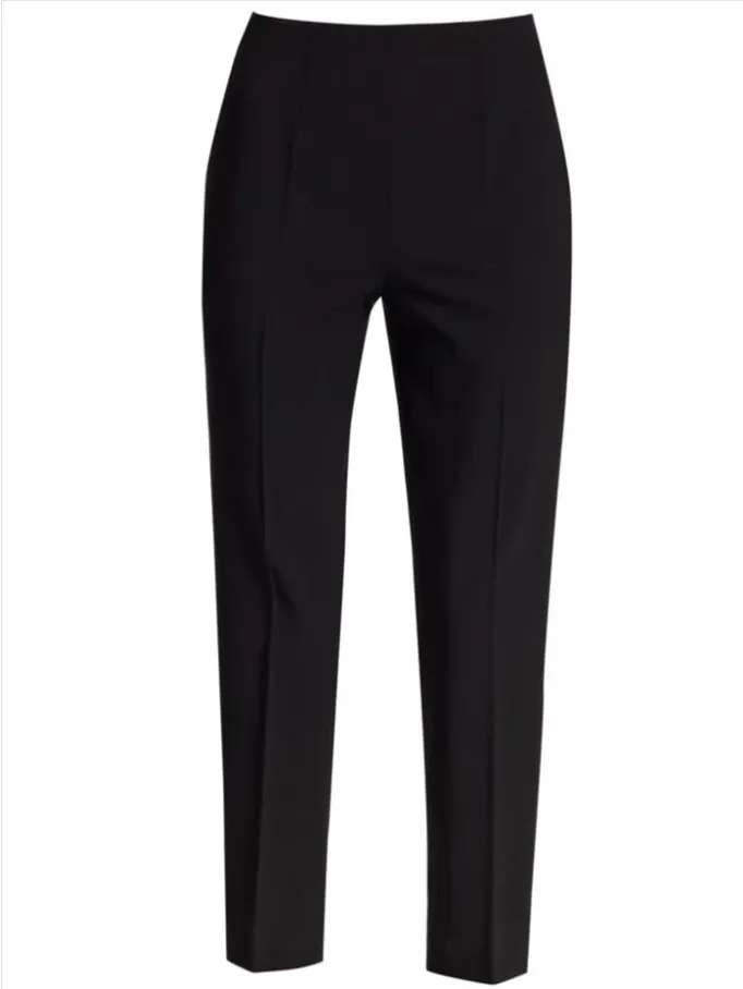 Audrey Navy Wool Trousers