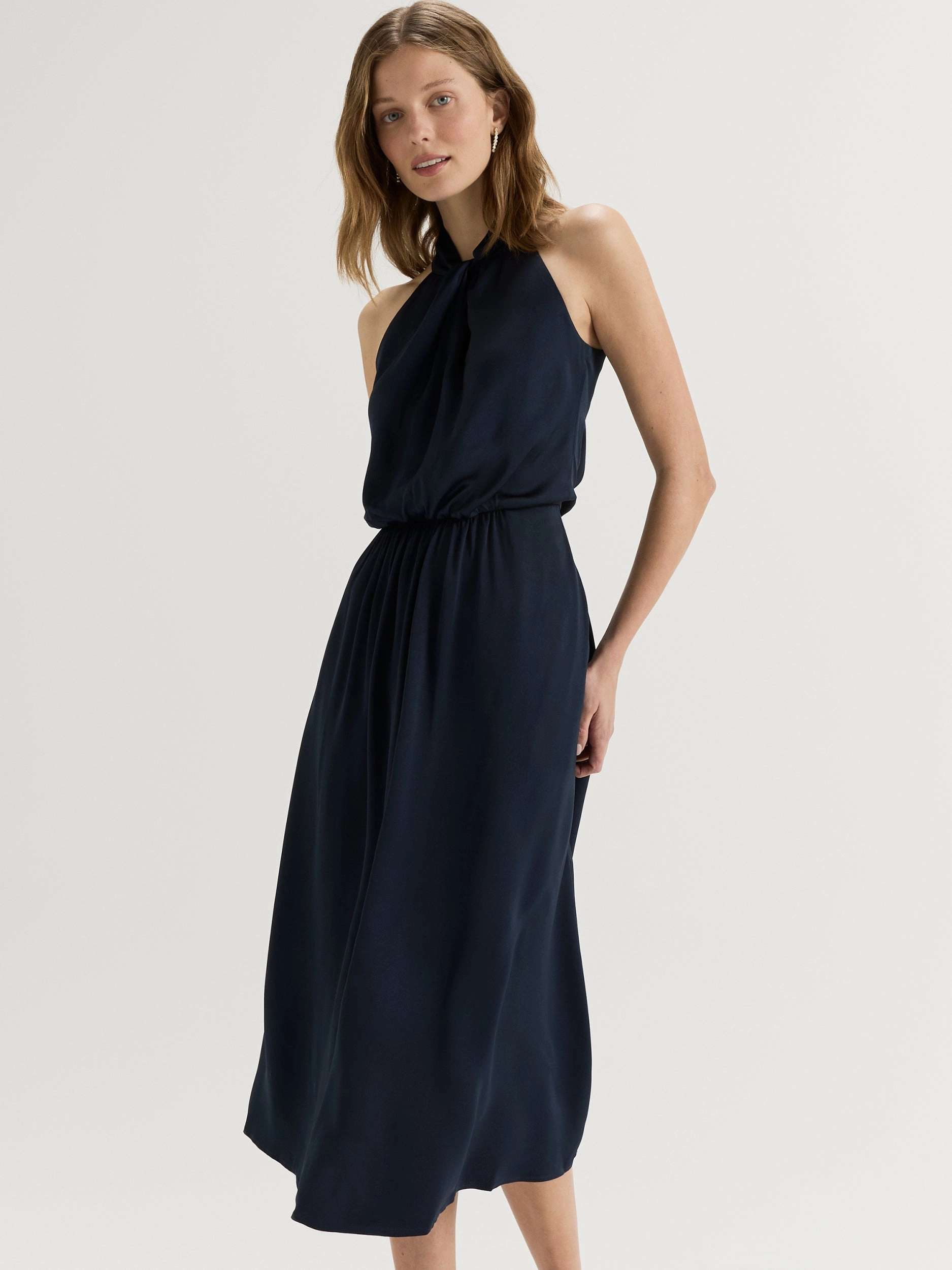 Effortless weekend dress Aurelia Halter Dress