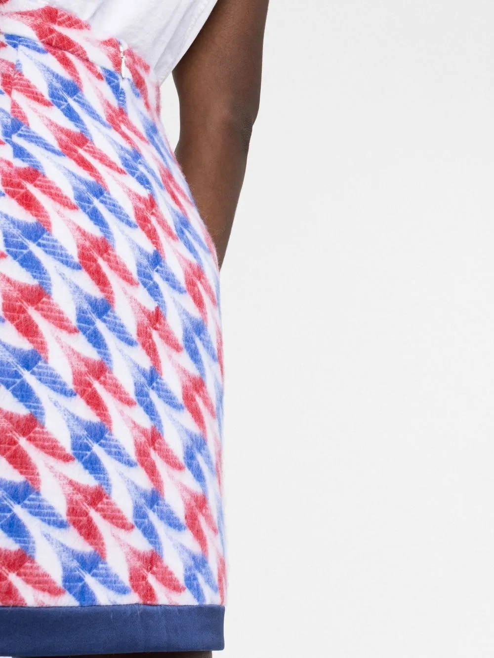 Aviation Check pencil skirt