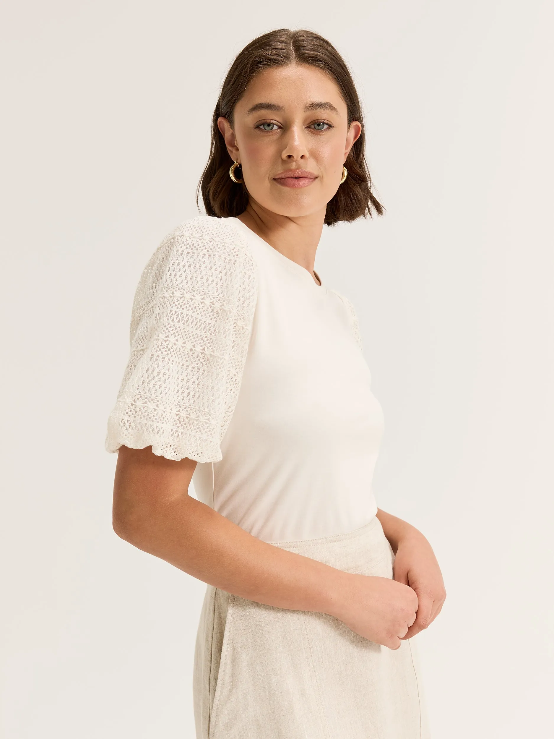 Thermal Regulating Fabric Durable Binding Avignon Top