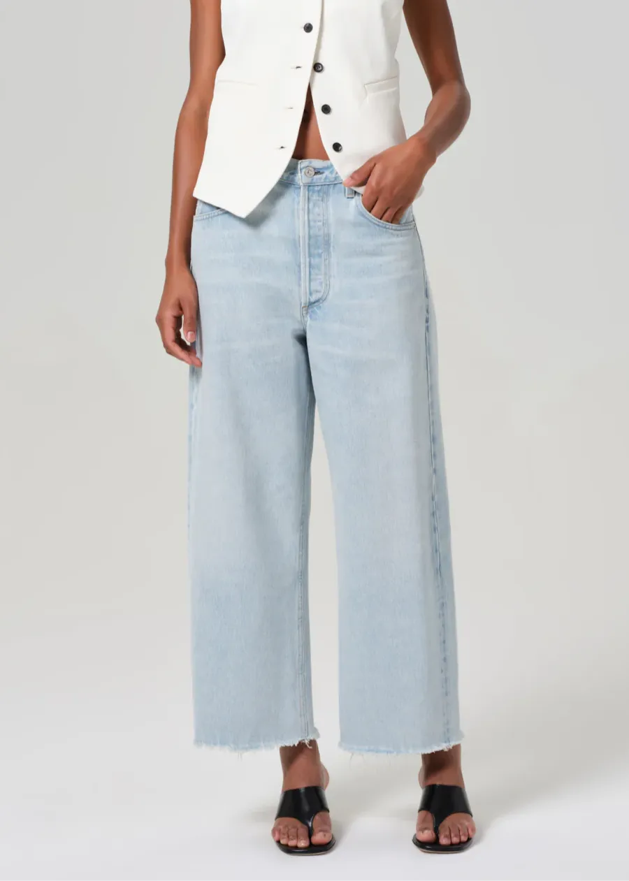 Ayla Raw Hem Crop - Sailor Fashion Staple