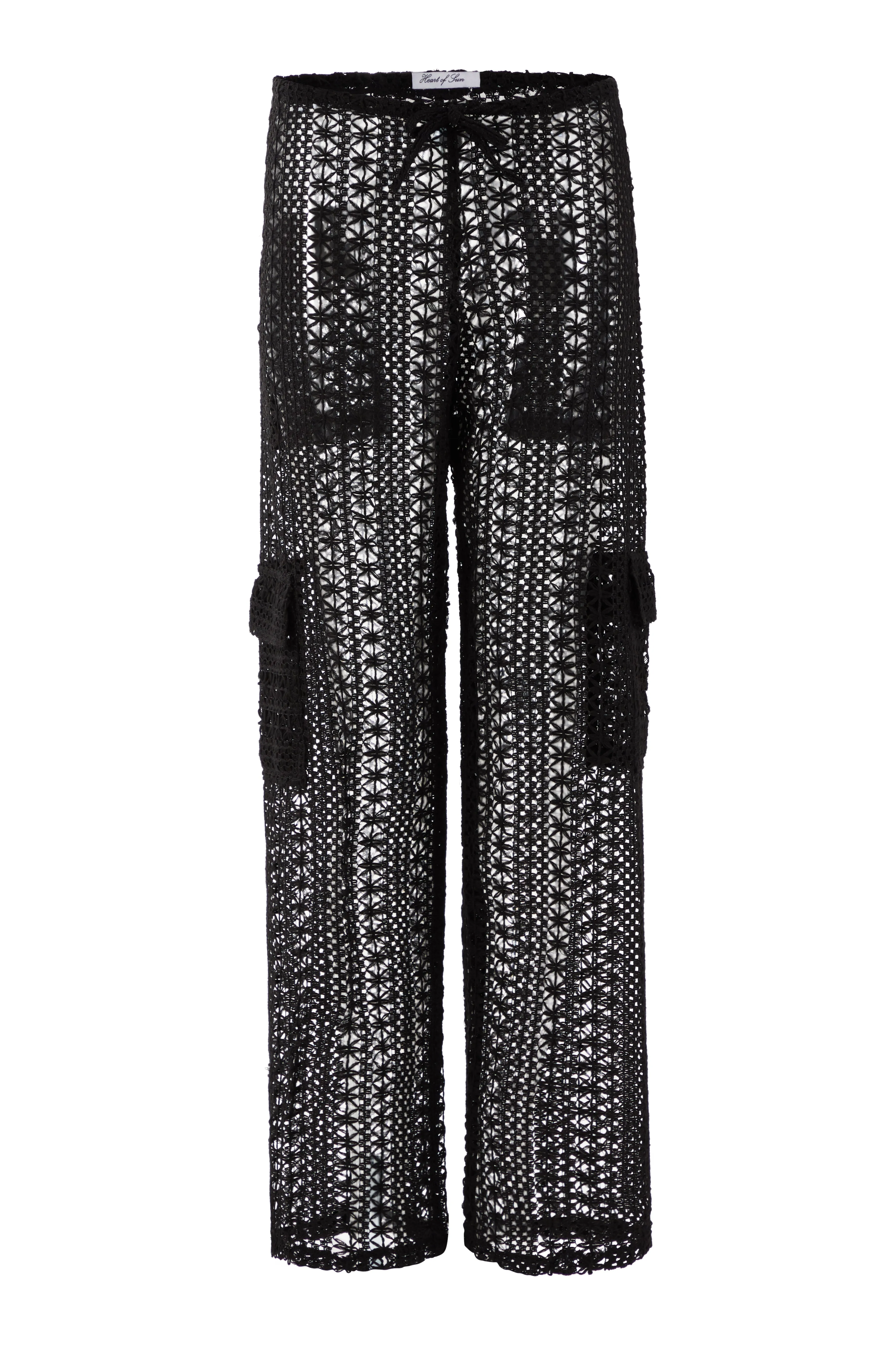 Minimal Comfort Perfect Design Bahia Cargo Pants | Noir