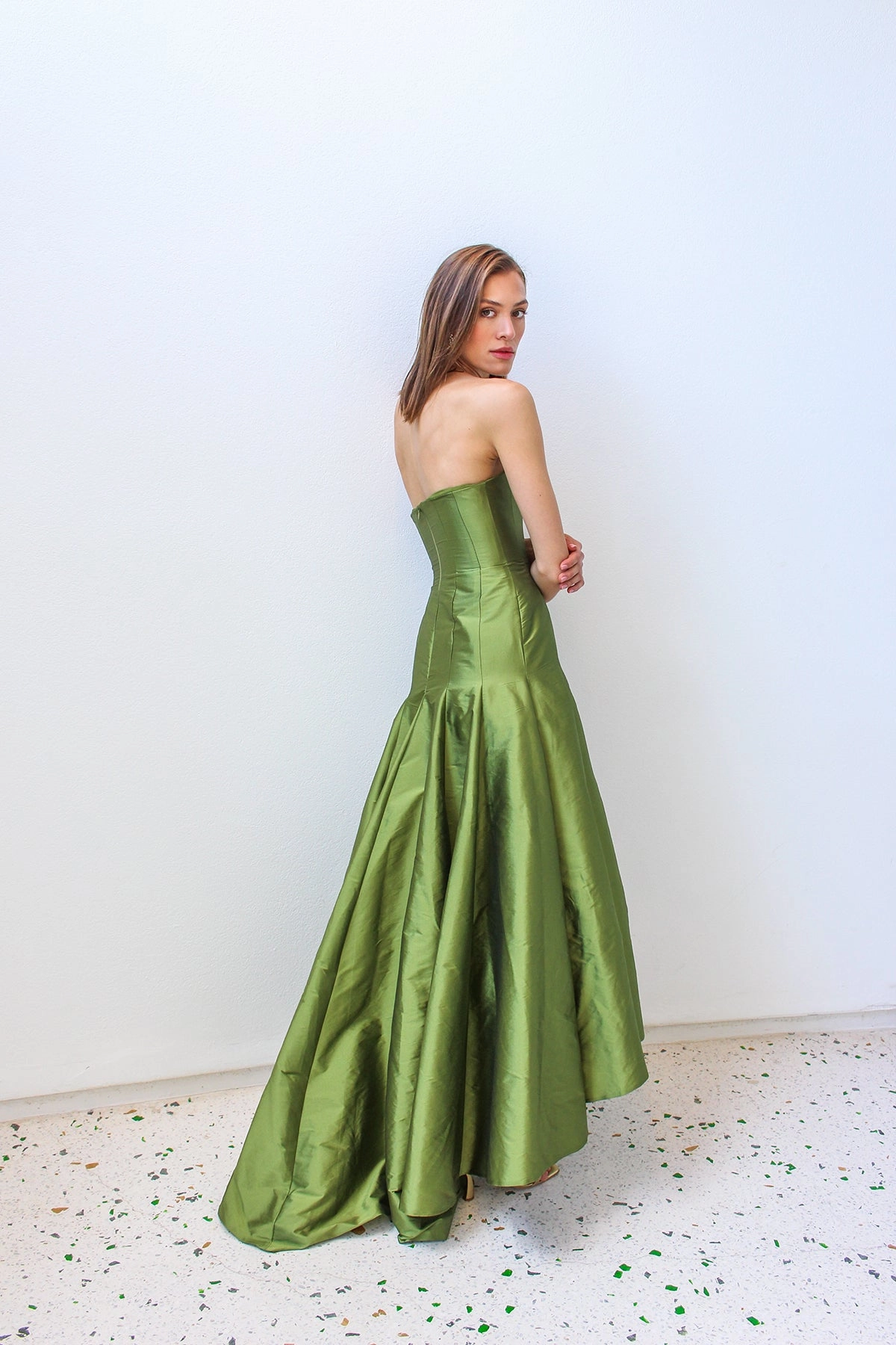 Barbara Dress LowMaintenance Multi Panel Construction