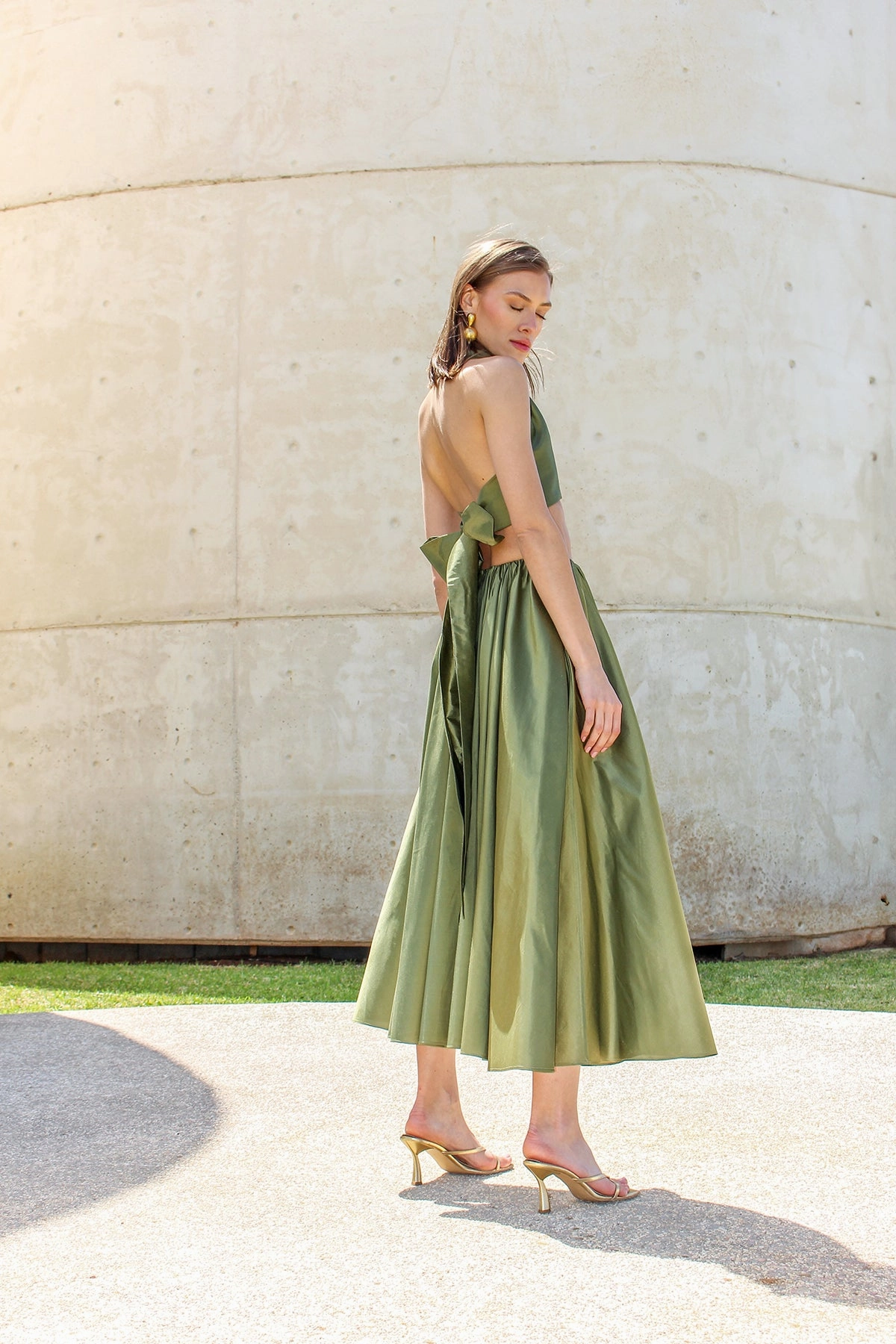 Barbara Skirt LaserCut Edges Stretch Knit Material