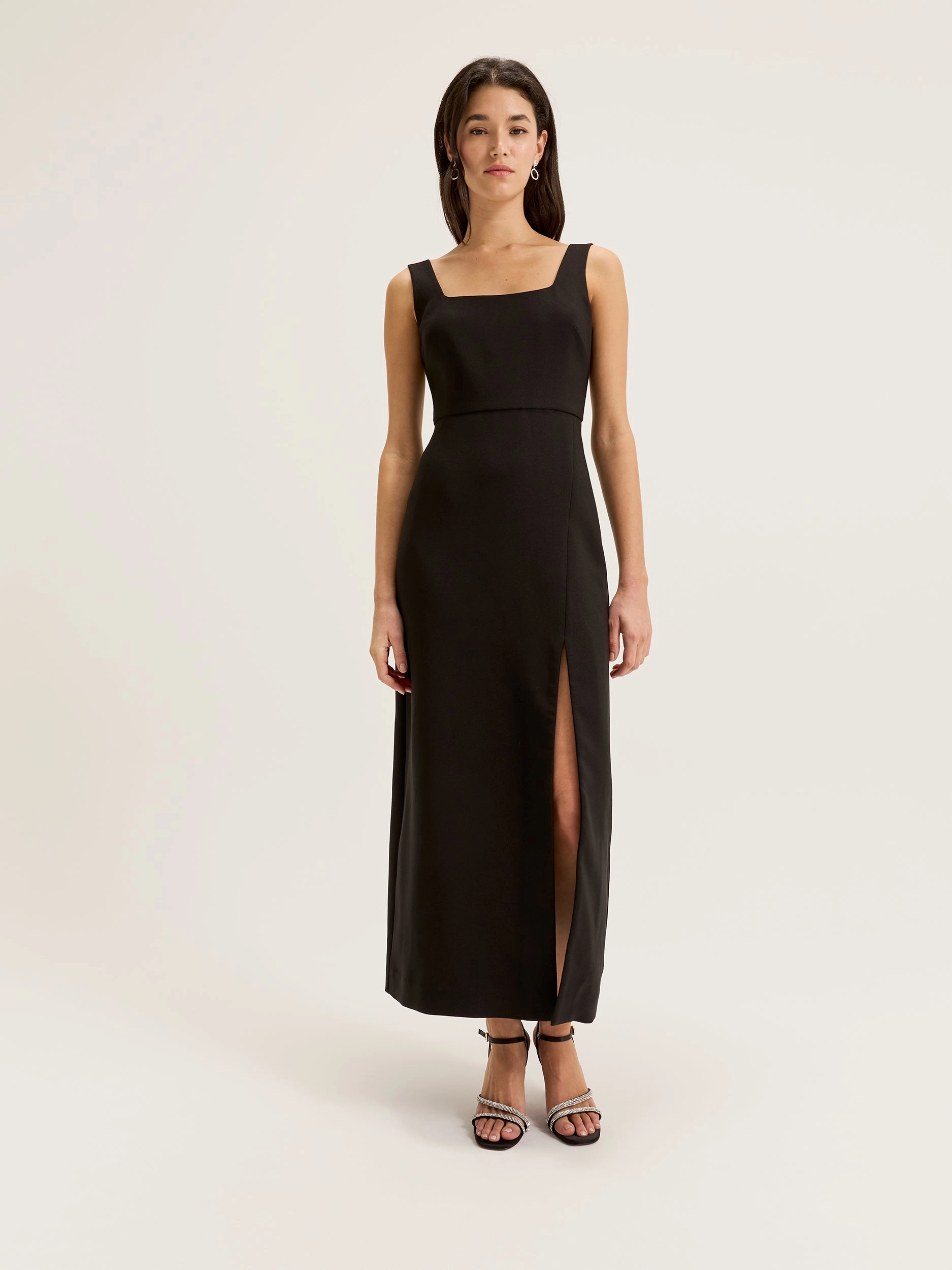 Silky Shine Barcelona Maxi Dress