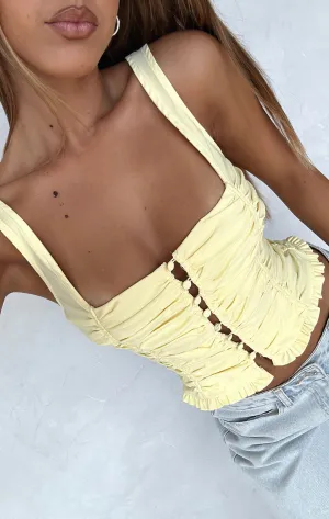 Bare With Me Bustier Lemon SecurePockets