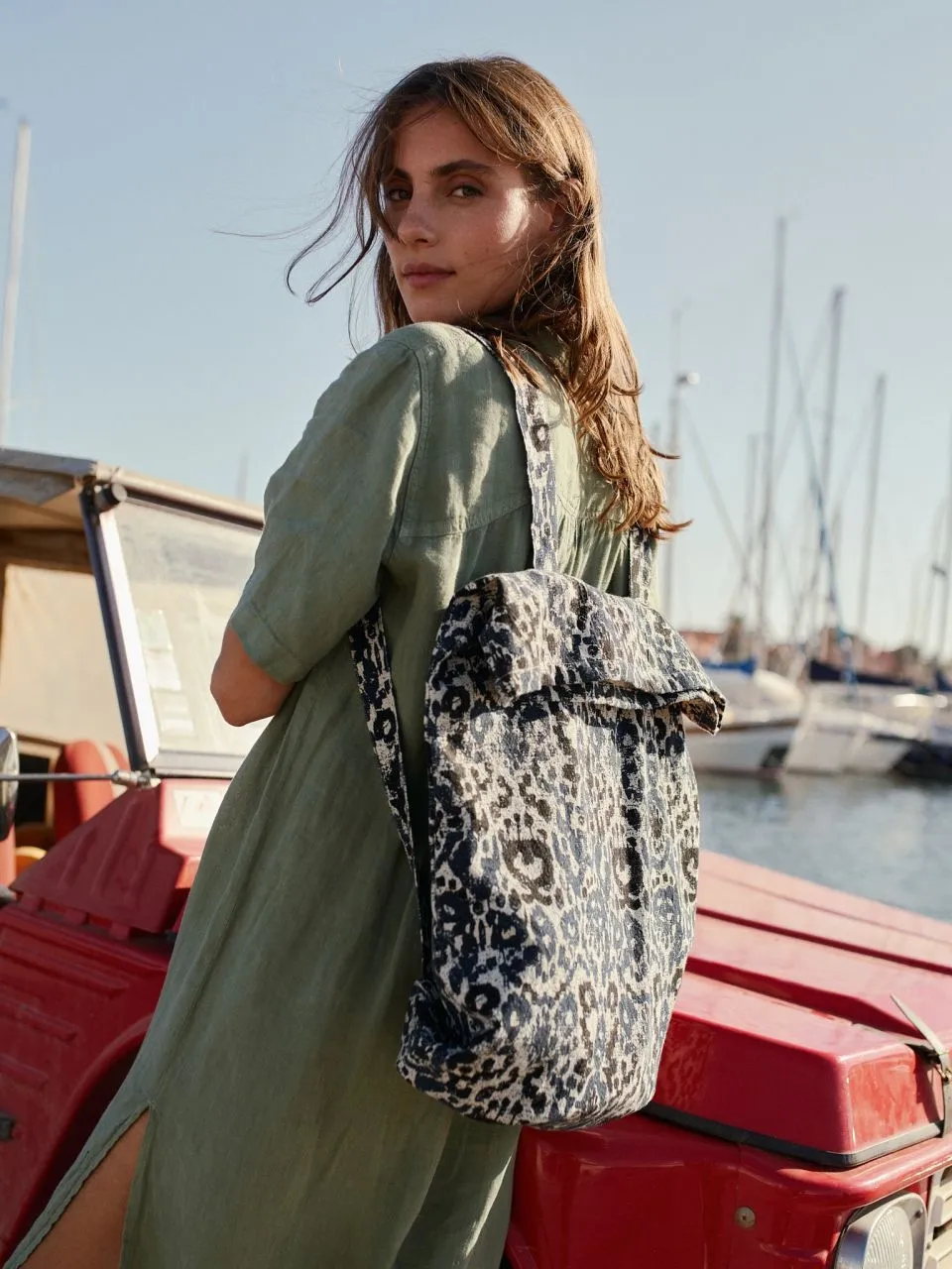 Basilico Linen Dress