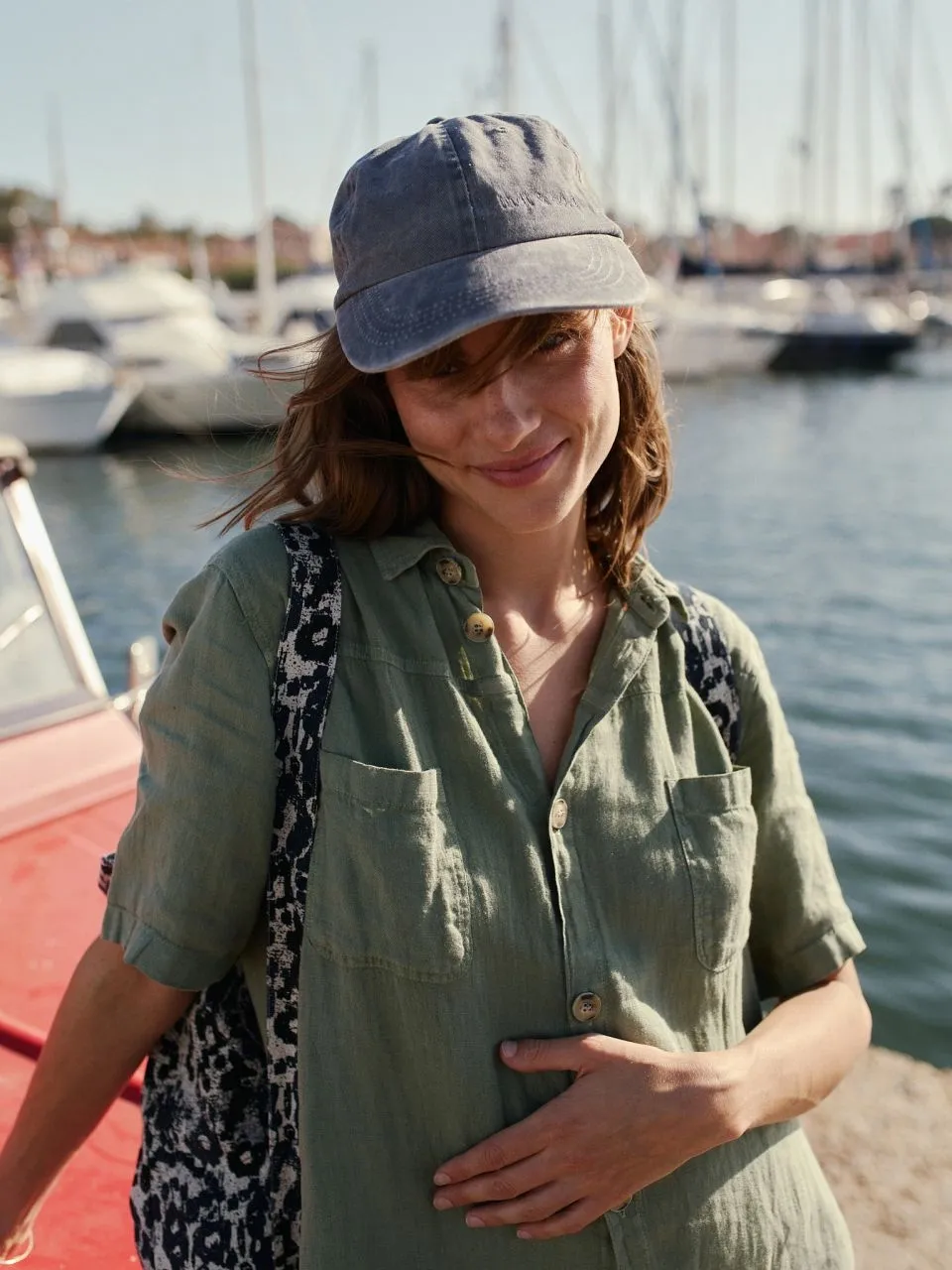 Basilico Linen Dress