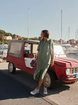 Basilico Linen Dress
