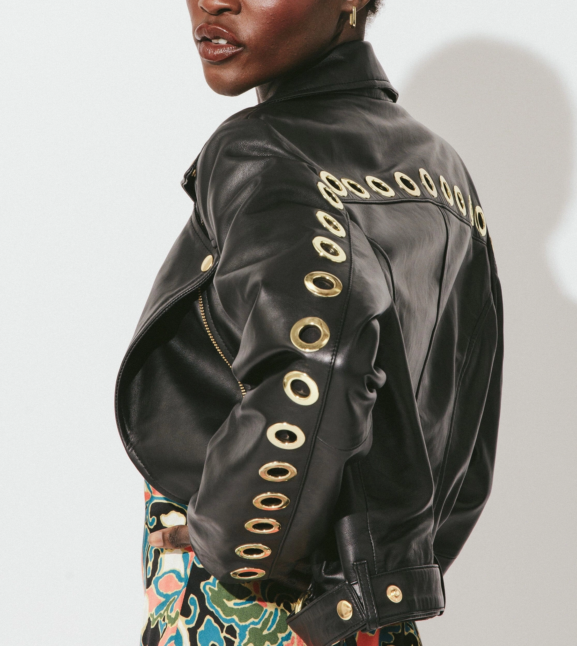 Timeless Comfort Baxter Leather Jacket | Black