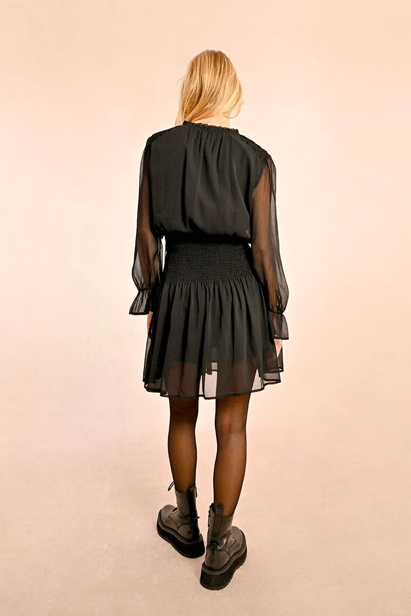 Easy Pairing Chic casual BeBe High Neck Dress