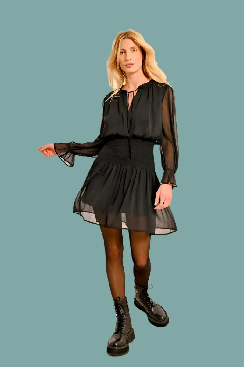 BeBe High Neck Dress LayeredDurability