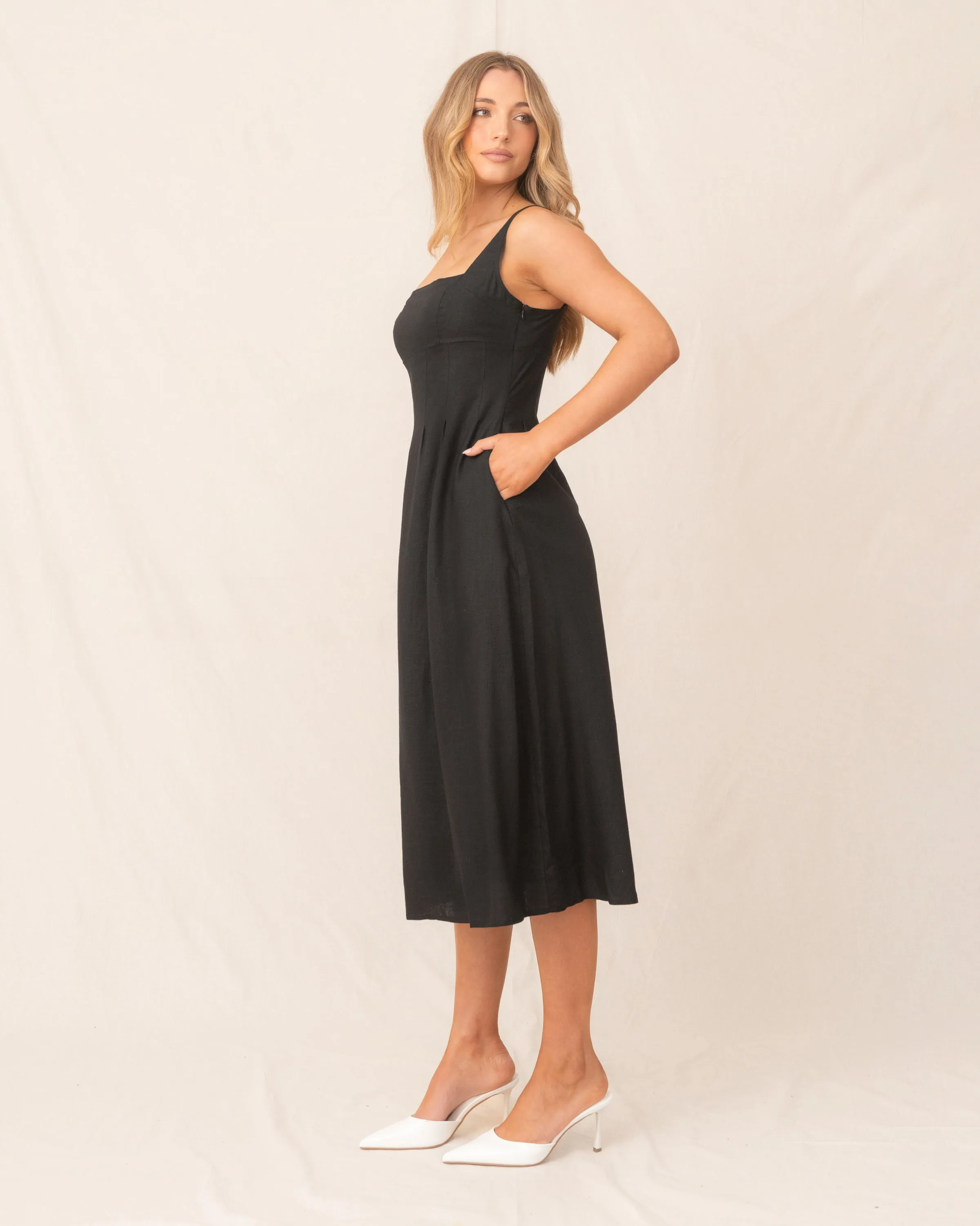 Bennie Dress-Black