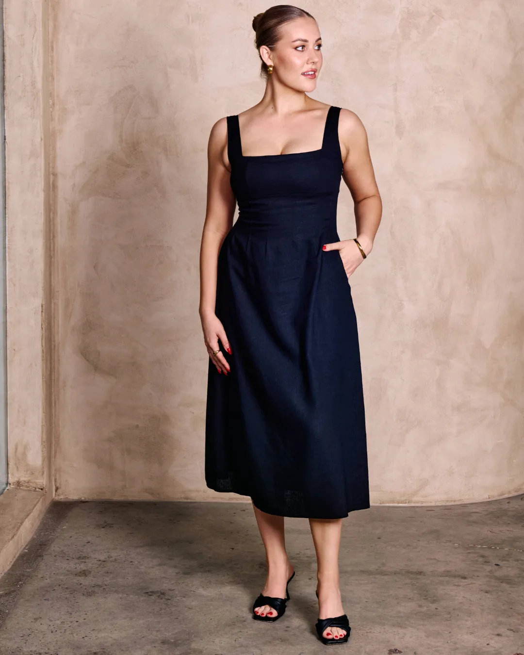 Bennie Dress-Black