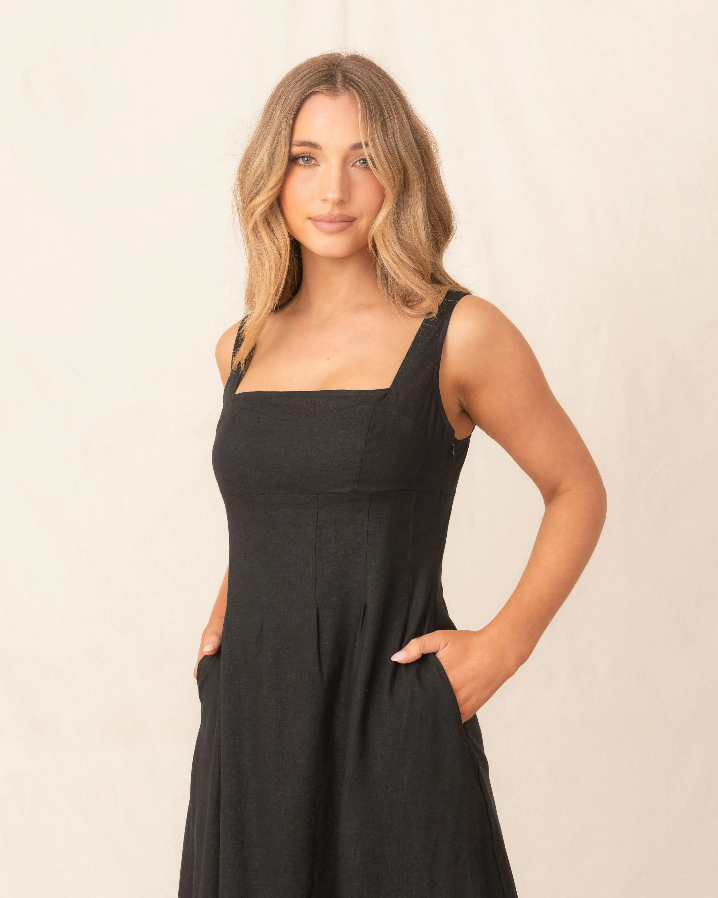 Bennie Dress-Black