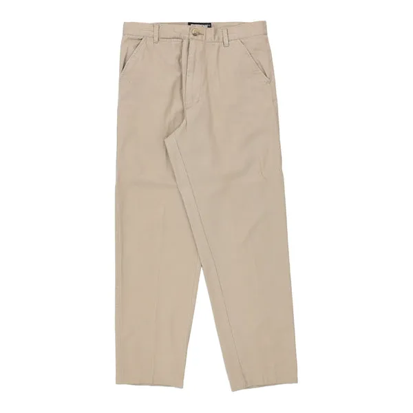 Benzene Chinos - 31W 29L Beige Cotton