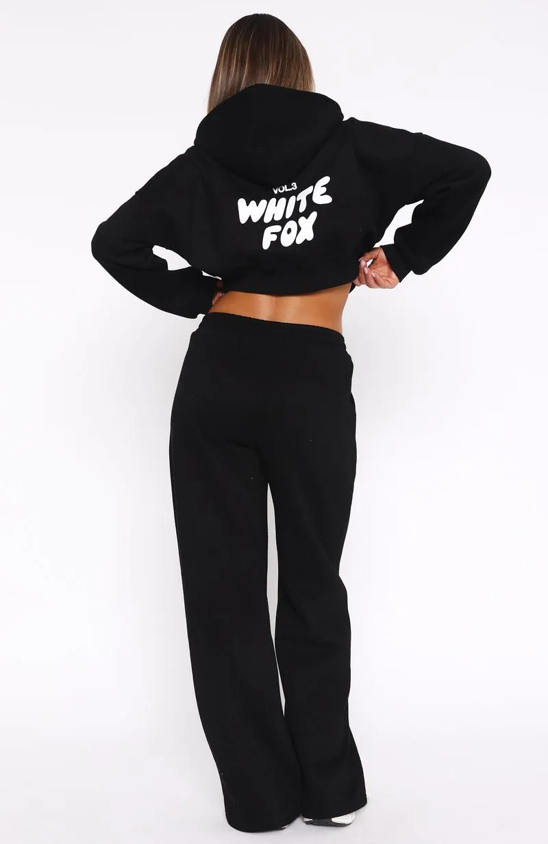 Outer Comfort Easy Layering Offstage Wide Leg Sweatpants Monochrome