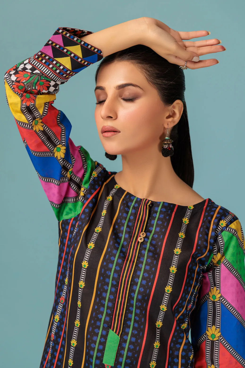 BLACK-LAWN-2 PIECE (BSAS232P43)