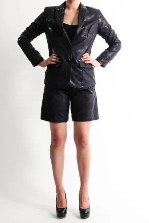 Black suit jacket