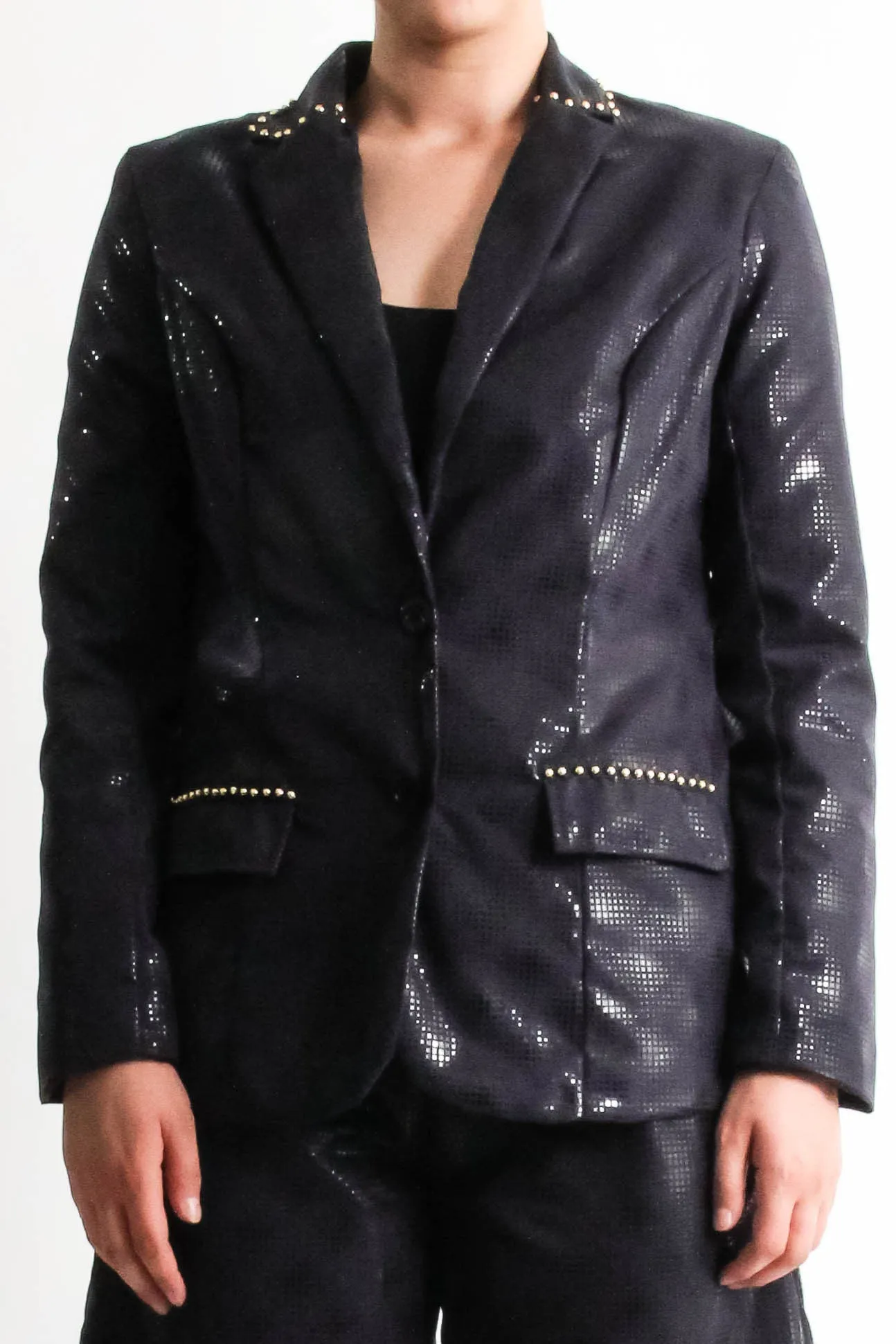 Black suit jacket
