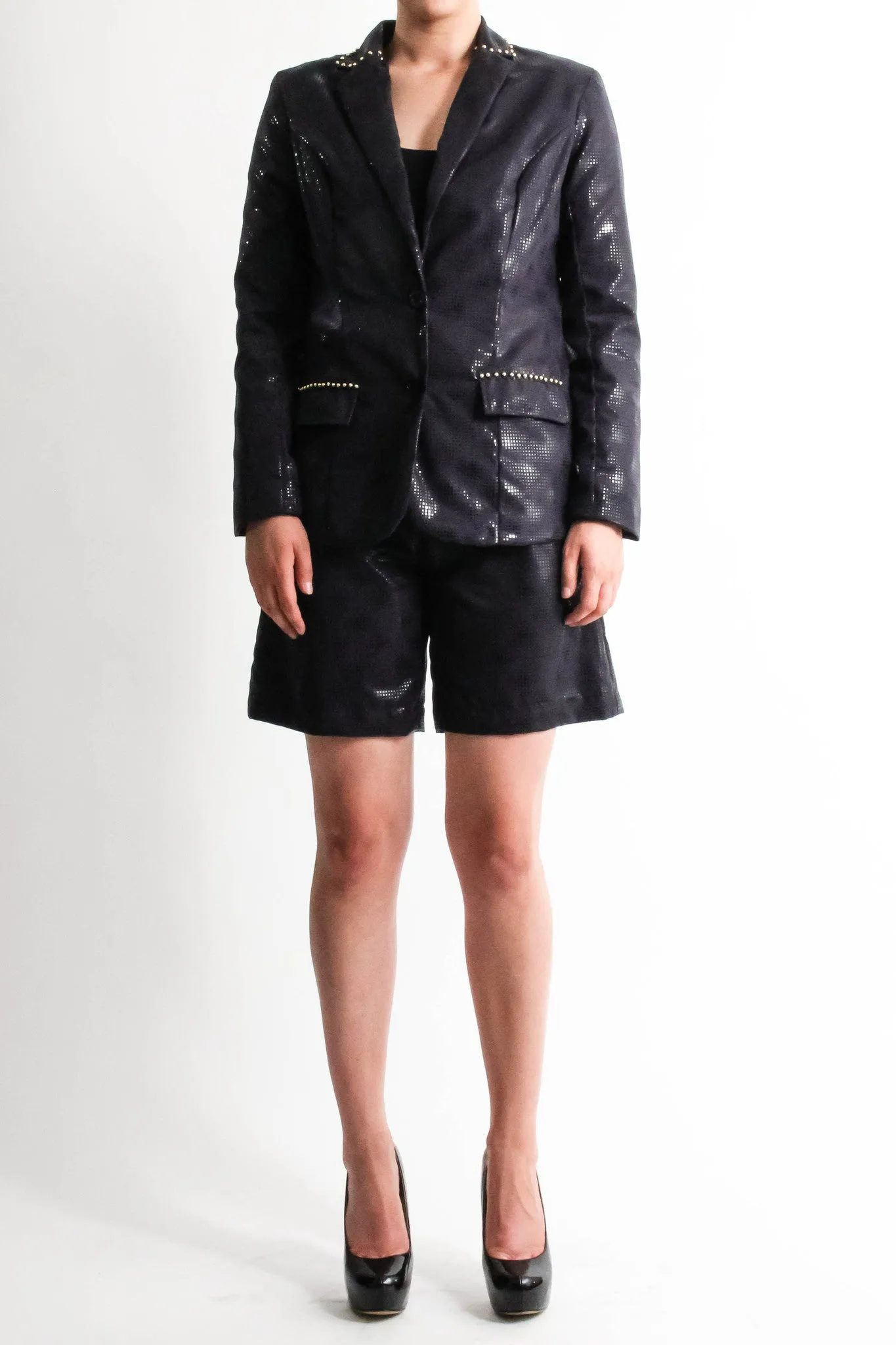 Black suit jacket