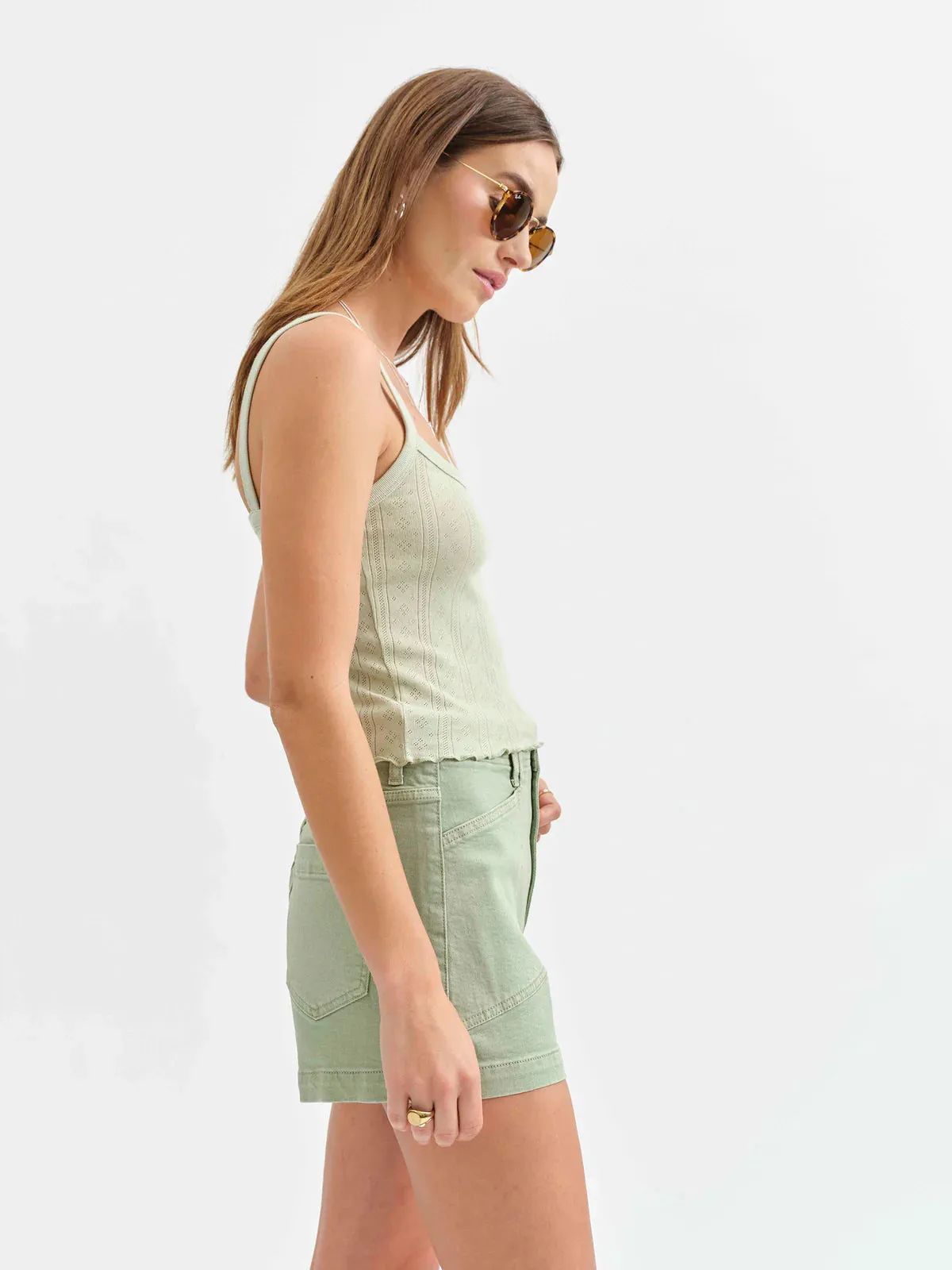 Blossom Baby Tank - Pistachio AntiStaticFinish