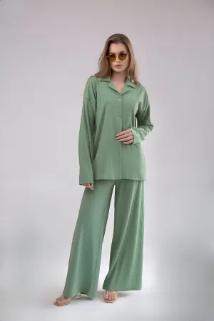 Blossom Pleated Set - HANA BEE