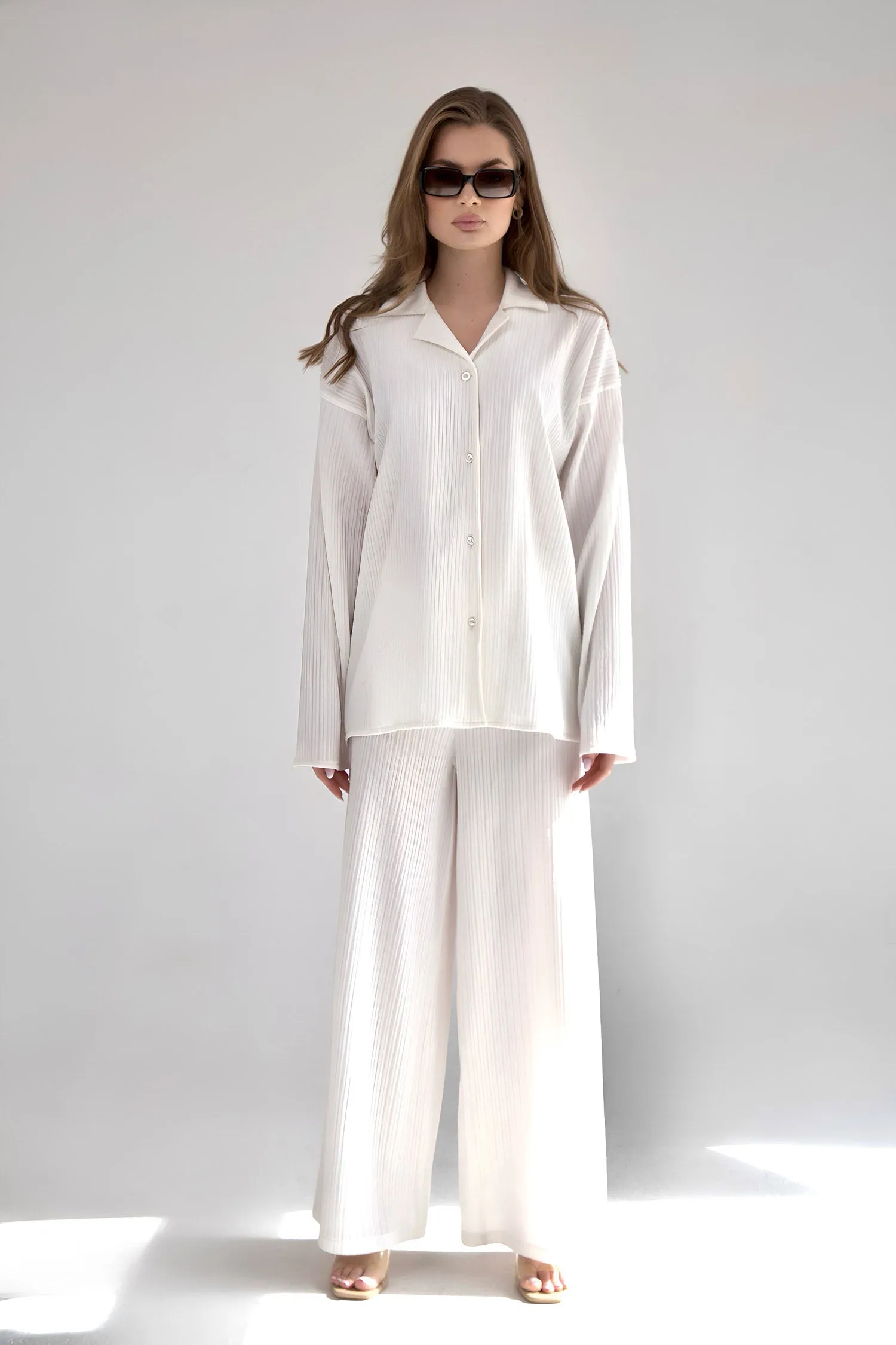 Blossom Pleated Set - HANA BEE
