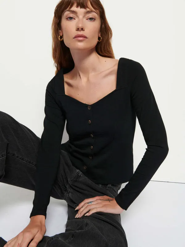 Blouse 1429jjr Harper Jet-Black