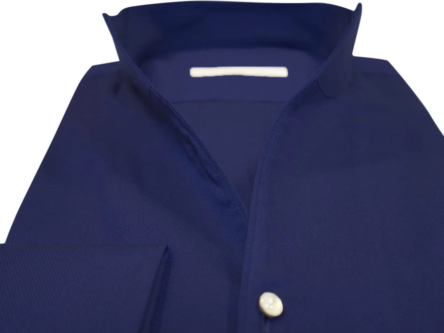 Blu Birdseye Solopezzo Dress Shirt @ The Vault