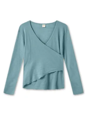 Blusbar Asymmetrical Shirt Zinc