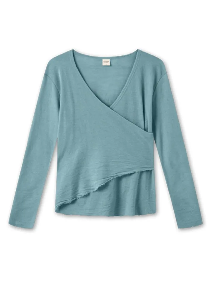Blusbar Asymmetrical Shirt Zinc